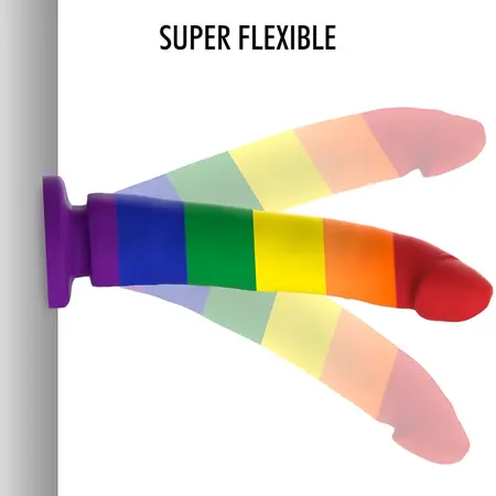 MYTHOLOGY Devon Pride Intimate Machine L - Premium Silicone, Pride Colors