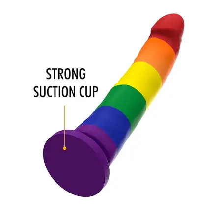 MYTHOLOGY Devon Pride Intimate Machine L - Premium Silicone, Pride Colors