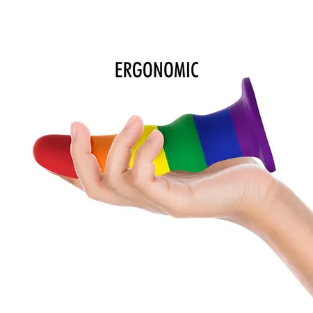 MYTHOLOGY KUNO Pride S - Compact Silicone Intimate Device with Suction Base
