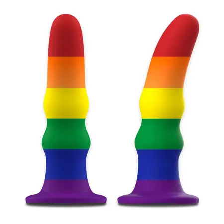 MYTHOLOGY KUNO Pride S - Compact Silicone Intimate Device with Suction Base
