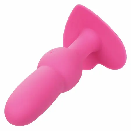 CalExotics First Time Beaded Probe Vibrating System Pink USB 10 Modes
