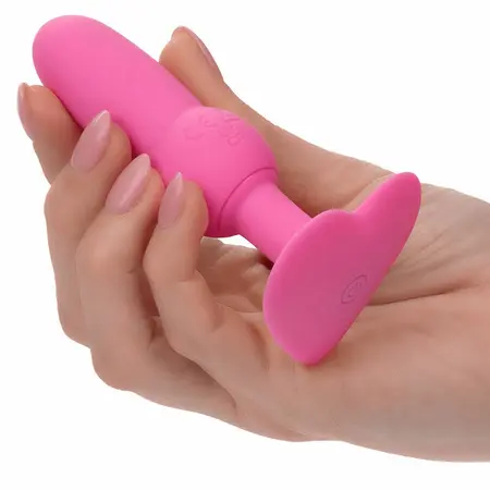 CalExotics First Time Beaded Probe Vibrating System Pink USB 10 Modes