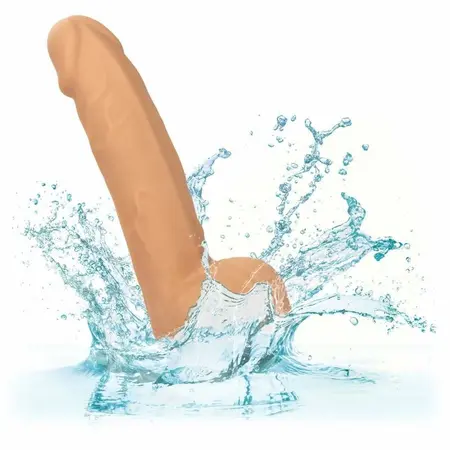 CalExotics Silicone Studs 15.2 cm - Skin Tone, Flexible Suction Base