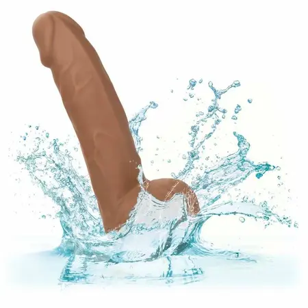 CalExotics Silicone Studs 15.24 cm Brown Intimate Device with Suction Cup