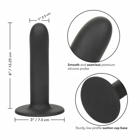 CalExotics Boundless Smooth 15.3 cm Silicone Probe Harness Compatible