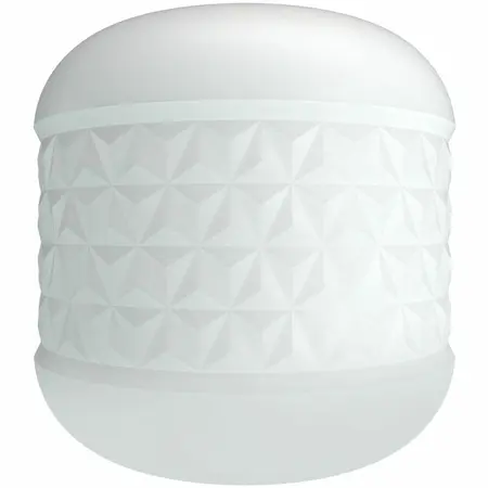 Crystle мастурбатор с два отвора, TPE, бял, водоустойчив