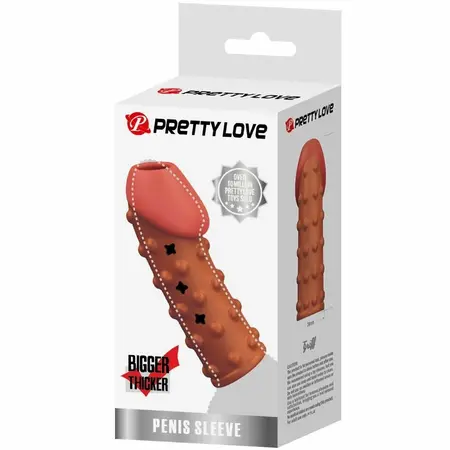 Pretty Love BI-026274M Intimate Support Sleeve Natural TPE Flexible Fit