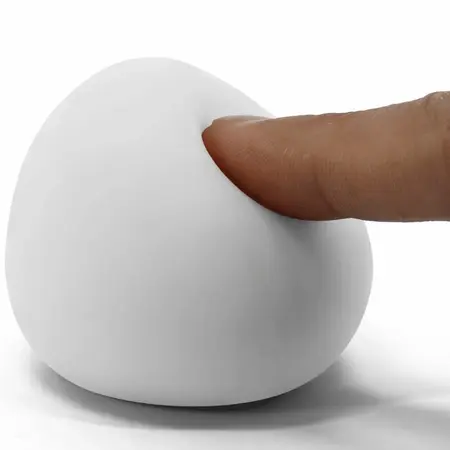Pretty Love BM-00900T90-2 Intimate Egg Device White, Flexible TPR