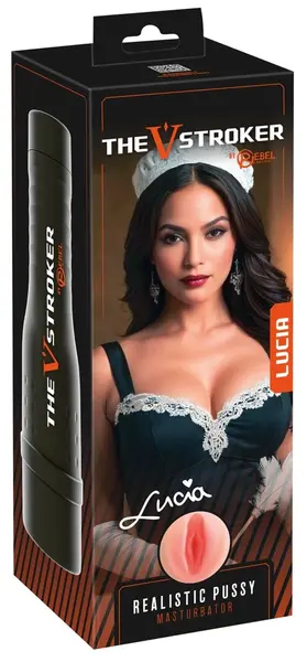 Rebel V-Stroker Lucia Compact Discreet Intimate Device 26.5cm TPE/ABS