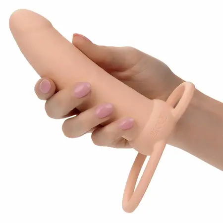 CalExotics Maxx Thick Dual Action Intimate Machine 10 Vibrations Flesh