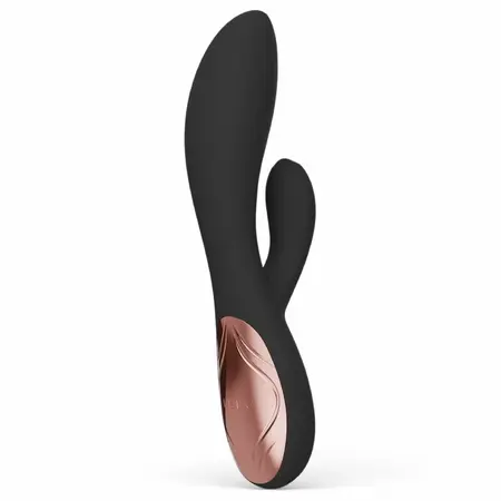 LELO INA Thrust Rabbit Black - Dual-Action Thrusting Intimate Machine