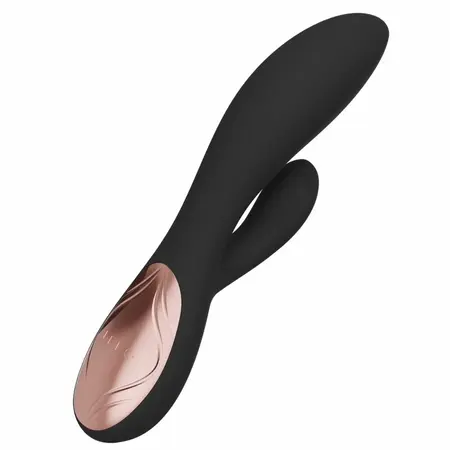 LELO INA Thrust Rabbit Black - Dual-Action Thrusting Intimate Machine