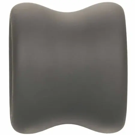 CalExotics Alpha Liquid Silicone Black Anatomical Support Ring 3.75 cm