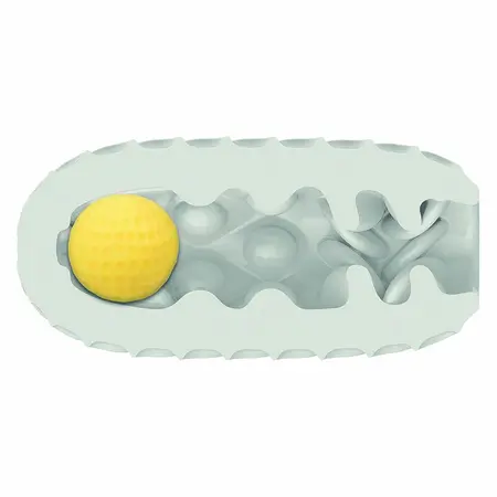 CalExotics Boundless Dual-Texture Intimate Machine Grey 11.5cm