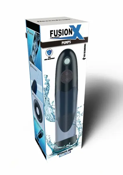HIDDEN DESIRE Fusion X Automatic Aqua Pump - Waterproof, Measurement Lines