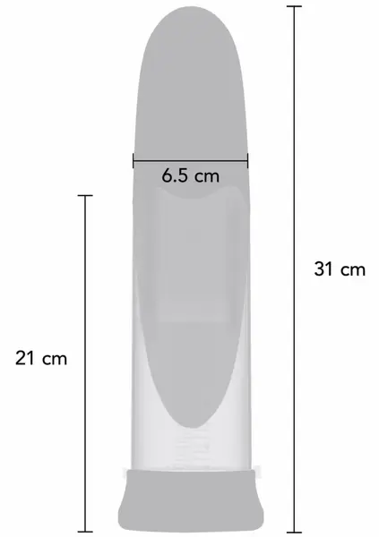 HIDDEN DESIRE Fusion X Automatic Aqua Pump - Waterproof, Measurement Lines