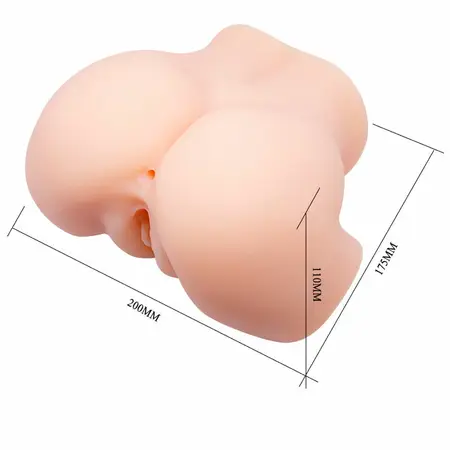 Crazy Bull Double Entry Intimate Machine with Dual Vibration System 18cm