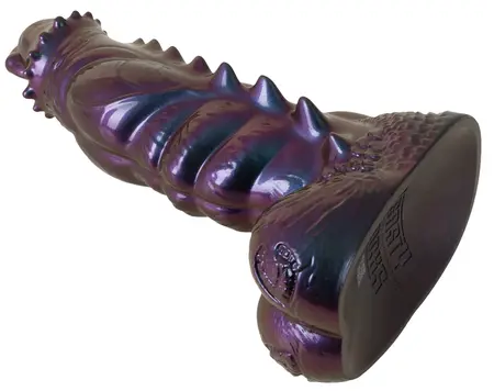 Beasty Cocks Tech-Zilla Bang Metallic Reptile Model 23.5cm Liquid Silicone