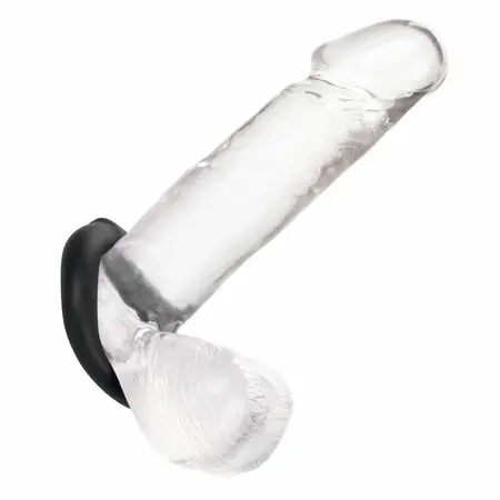 CalExotics Alpha Optimum Silicone Support Ring Black Flexible