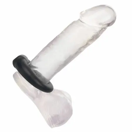 CalExotics Alpha Optimum Silicone Support Ring Black Flexible