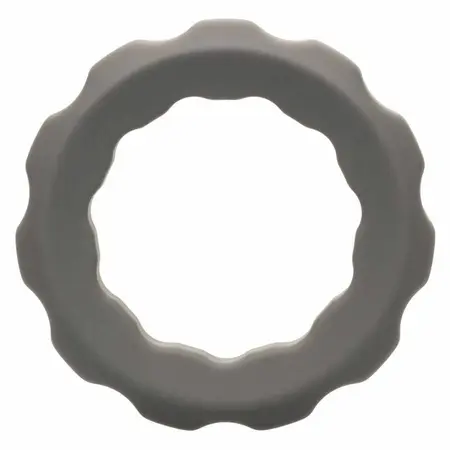 CalExotics Alpha Erect Ring Grey - Ultra-Stretchy Liquid Silicone Enhancer