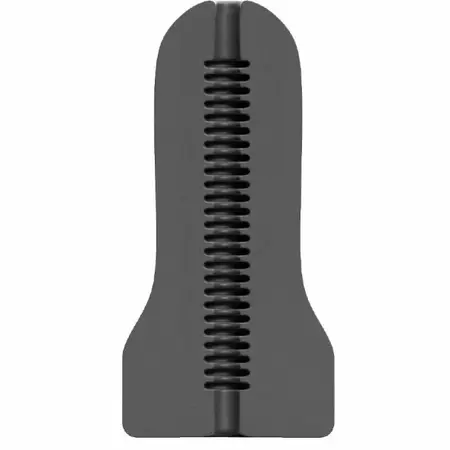 All Black Loop Model 2 Intimate Machine - 17 cm, Phthalate-Free, Black