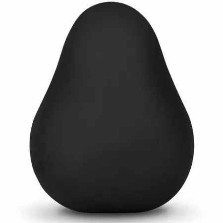 Gvibe G-Egg Black Textured Silicone Compact Intimate Sleeve 6.5cm