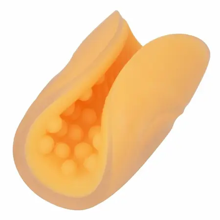 CalExotics Beaded Grip Flexible Intimate Device Orange 12.75cm TPE