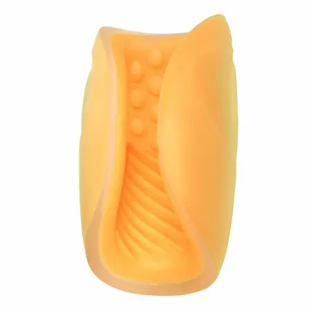 CalExotics Beaded Grip Flexible Intimate Device Orange 12.75cm TPE