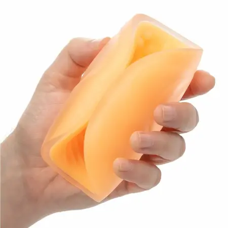 CalExotics Beaded Grip Flexible Intimate Device Orange 12.75cm TPE