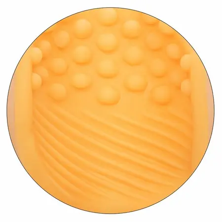 CalExotics Beaded Grip Flexible Intimate Device Orange 12.75cm TPE