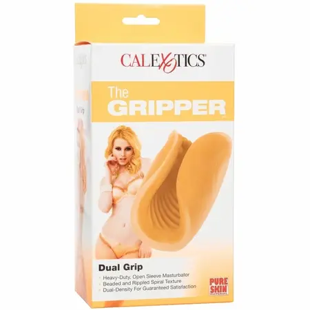 CalExotics Beaded Grip Flexible Intimate Device Orange 12.75cm TPE