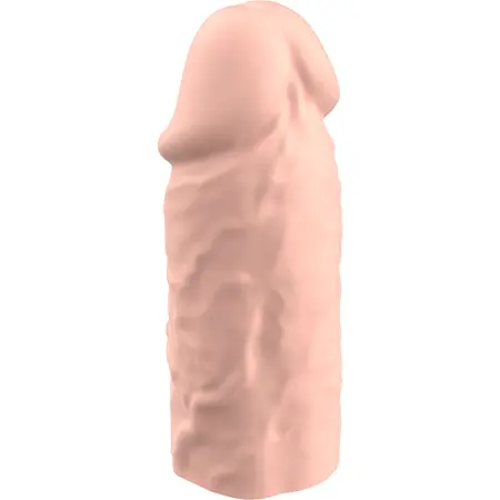 VirilXL Liquid Silicone V3 Anatomical Extension Sleeve 8.5cm Transparent