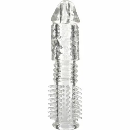 Seven Creations Silicone Extension Sleeve Transparent Textured Cover