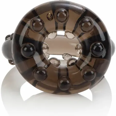 CalExotics All Star Enhancer Double Support Ring TPR Clear