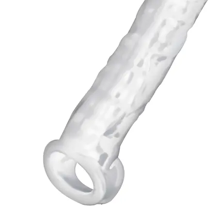 Addicted Toys Dong Extension Transparent 20cm Anatomical Sleeve