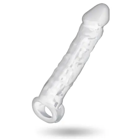 Addicted Toys Dong Extension Transparent 20cm Anatomical Sleeve