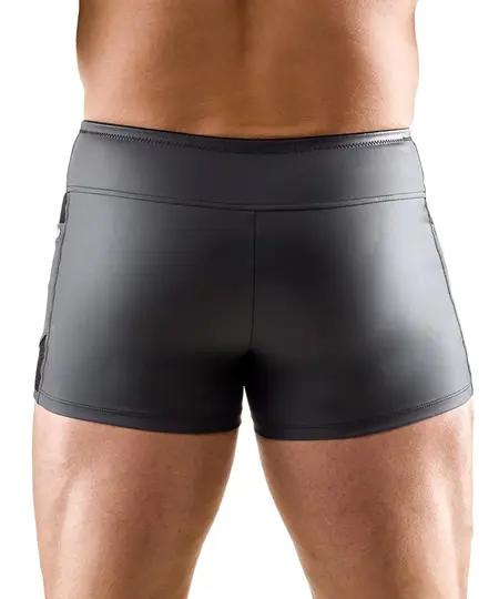 Svenjoyment Men's Pants XL Matte Black with Mesh Inserts & Metal Details