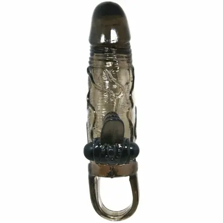 Baile Brave Man Extension Black 16.5 cm with Dual Vibration System