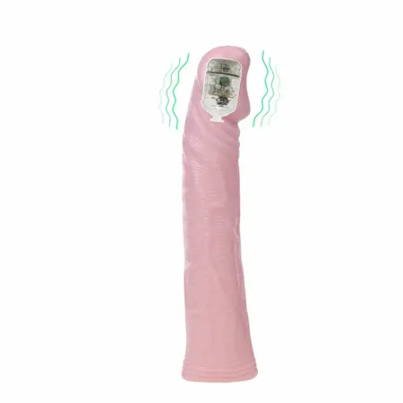 Baile Fantasy Vibe Extension TPR Model with Vibrating Tip 18cm