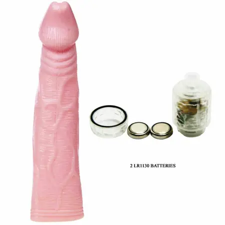 Baile Fantasy Vibe Extension TPR Model with Vibrating Tip 18cm