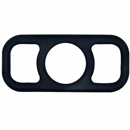 Baile Training Silicone Adjustable Support Rings Set of 3 Black