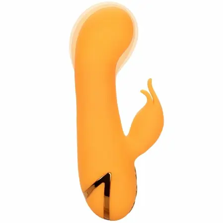 CalExotics Montecito Muse Dual Action Vibrator Orange USB Rechargeable