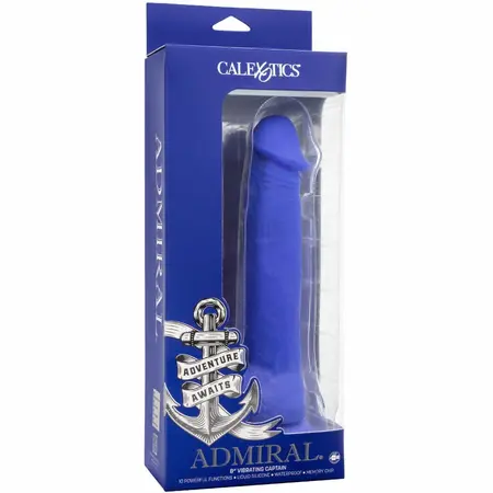 CalExotics Admiral Captain Blue Intimate Machine with 10 Vibration Modes