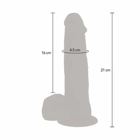 Get Real Rotating Beads Intimate Machine Skin Tone, Suction Base, 22cm