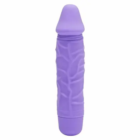 Get Real Mini Classic Vibrator Purple - Compact Multi-Speed Model