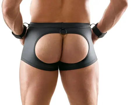 Svenjoyment Men's Pants M Matte Black with Adjustable Wrist Restraints