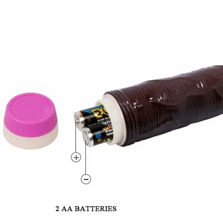 Baile Waves of Pleasure Multi-Speed Intimate Device 23cm Brown PVC