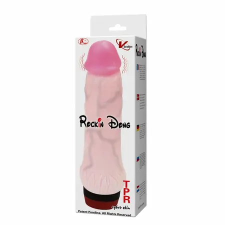 Baile Rockin Dong Cyber Skin II Intimate Machine Vibrating 21.5cm