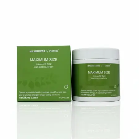 Viamax Maximizers Maximum Size 60 Capsules - Daily Vitality Support